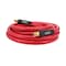Workforce Air Hose, 1/2in x 25ft, 3/8in Fittings, Red, Rubber HRE1225RD3 - alternate 2